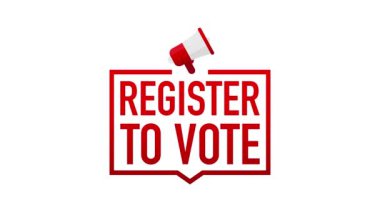 Oy vermek için Register 'la el ele tutuşmak. Hareket grafikleri.