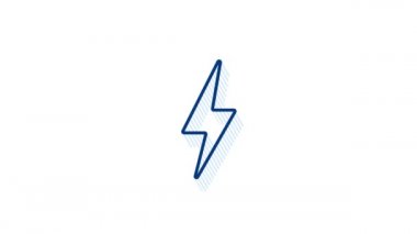 Ekoloji, doğa. Güneş enerjisi. Gezegeni kurtar. Hareket grafikleri.