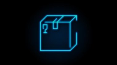 Teslimat ikonu ile ayarlayın. Teslimat servisi. Hızlı kurye. Kamyon simgesi ayarlandı. Hareket grafikleri.