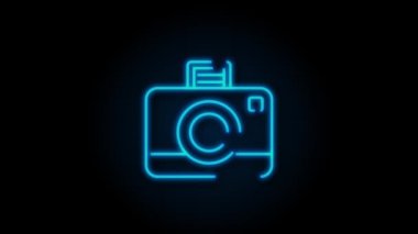 Beyaz arka planda teknoloji simgesi. Bilgi teknolojisi. Dijital iletişim. Aygıt simgesi. Genel ağ bağlantısı. Hareket grafikleri.