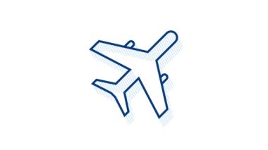 Web tasarımı için seyahat simgesini ayarla. İş ikonu. Hareket grafikleri.