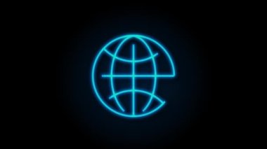 Web simgesi seti. İş için. E- posta simgesi. Görüntülü konuşma. Hareket grafikleri.