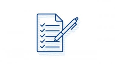 Ofis ikonu. Web simgesi seti. Ofis, her amaçla harika tasarım. Hareket grafikleri.