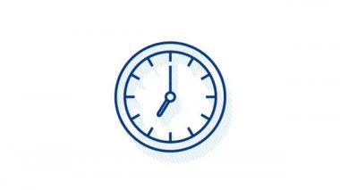 Ofis ikonu. Web simgesi seti. Ofis, her amaçla harika tasarım. Hareket grafikleri.