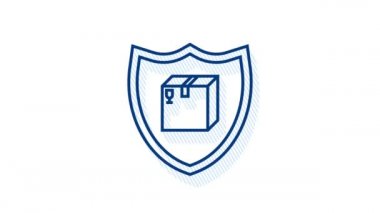 Teslimat ikonu ile ayarlayın. Teslimat servisi. Hızlı kurye. Kamyon simgesi ayarlandı. Hareket grafikleri.