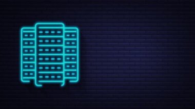 Beyaz arka planda teknoloji simgesi. Bilgi teknolojisi. Dijital iletişim. Aygıt simgesi. Genel ağ bağlantısı. Hareket grafikleri.