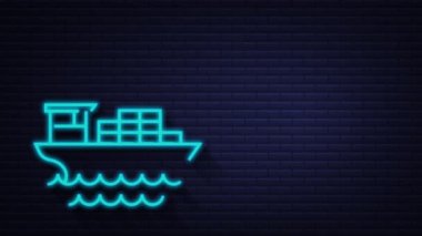 Teslimat ikonu ile ayarlayın. Teslimat servisi. Hızlı kurye. Kamyon simgesi ayarlandı. Hareket grafikleri.