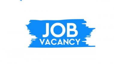 Fırçalı pankartlar, boyalar, boş bir iş. Hareket grafikleri.