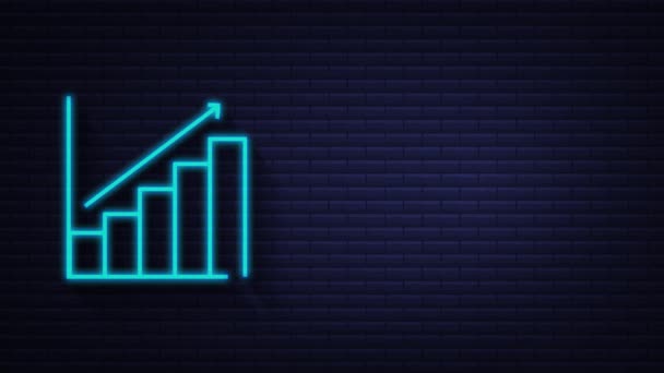 Ícone do escritório. Conjunto de ícones Web. Escritório, ótimo design para qualquer finalidade. Gráficos de movimento. — Vídeo de Stock