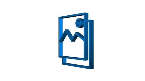 Conjunto de ícones Web. Negócios. Ícone de e-mail Video chat. Gráficos de movimento — Vídeo de Stock