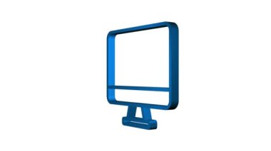 Beyaz arka planda teknoloji simgesi. Bilgi teknolojisi. Dijital iletişim. Aygıt simgesi. Genel ağ bağlantısı. Hareket grafikleri