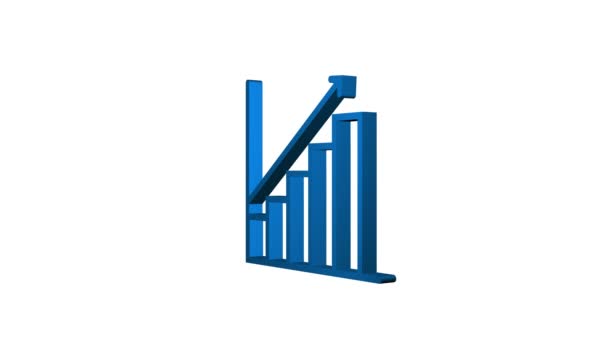 Connessione di rete globale. Set di icone della linea commerciale. Rete di marketing. Icona della linea dei soldi. Grafica del movimento. — Video Stock