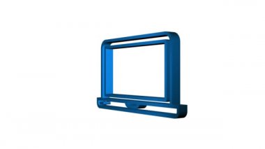 Beyaz arka planda teknoloji simgesi. Bilgi teknolojisi. Dijital iletişim. Aygıt simgesi. Genel ağ bağlantısı. Hareket grafikleri