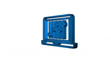 Düz stil müzik ikonu. Müzik, ses, plak ikonu. Hareket grafikleri