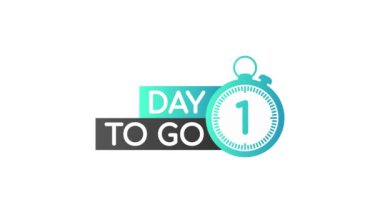 Zamanlayıcıya bir gün kaldı. Hareket grafikleri.