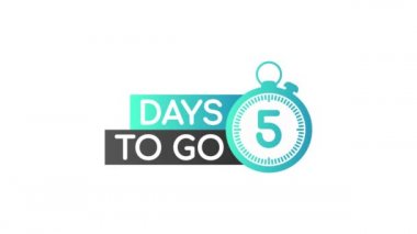 Zamanlayıcıya beş gün kaldı. Hareket grafikleri.