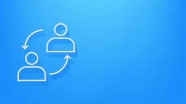 Genel ağ bağlantısı. İş hattı simgesi seti. Pazarlama ağı. Para çizgisi simgesi. Hareket grafikleri.