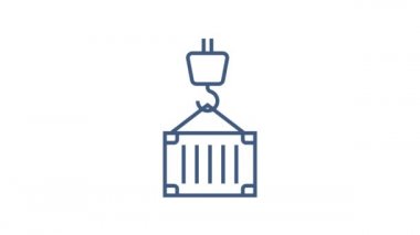 Teslimat ikonu ile ayarlayın. Teslimat servisi. Hızlı kurye. Kamyon simgesi ayarlandı. Hareket grafikleri.