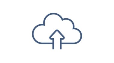 Web simgesi seti. İş için. E- posta simgesi. Görüntülü konuşma. Hareket grafikleri.