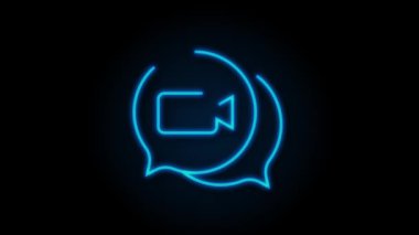 Bilgisayardan video çağrısı geliyor. Gelen aramalı dizüstü bilgisayar, erkek profili fotoğrafı ve geri çevirme tuşlarını kabul et. Hareket grafikleri.