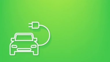 Ekoloji doğasını ayarlayın. Güneş enerjisi. Gezegeni kurtar. Hareket grafikleri.