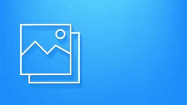 Sosyal medya ikonu. Telefon ikonu. Dijital iletişim. Sohbet balonu. Hareket grafikleri.