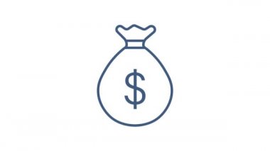 Para, finans ve ödemeler. Ana hatlı web simgesini ayarla. Hareket grafikleri.