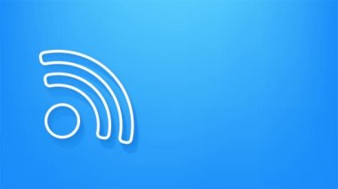 Web simgesi seti. İş için. E- posta simgesi. Görüntülü konuşma. Hareket grafikleri.