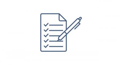 Ofis ikonu. Web simgesi seti. Ofis, her amaçla harika tasarım. Hareket grafikleri.