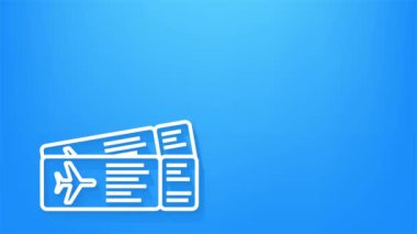 Web tasarımı için seyahat simgesini ayarla. İş ikonu. Hareket grafikleri.