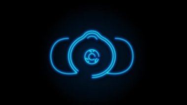 Tıbbi maske, herhangi bir amaç için harika bir tasarım. Koruyucu yüz maskesi. Sağlık sigortası, ilaç. Hareket grafikleri.