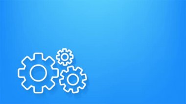 Sistem yazılım güncellemesi, veri güncellemesi veya ekrandaki ilerleme çubuğuyla senkronize et. Hareket grafikleri.