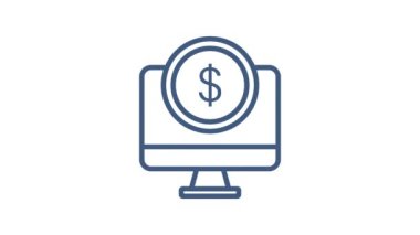 Para, finans ve ödemeler. Ana hatlı web simgesini ayarla. Hareket grafikleri.