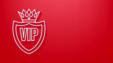 Seçkinlik, VIP etiketi, çok önemli biri. Hareket grafikleri.