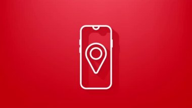 Navigasyon ve Harita çizgi simgeleri ayarlandı. Hareket grafikleri.