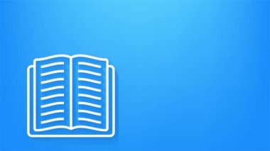 Mobil uygulama tasarımı için simge eğitimini ayarla. Çevrimiçi rota simgesi ayarlandı. Çevrimiçi eğitim, eğitim. Hareket grafikleri.