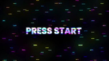 Başlangıç arızası ifadesine bas. Geçmişe dönük fütüristik. Hareket grafikleri.