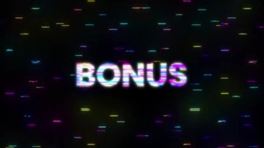 Bonus hatası ifadesi. Geçmişe dönük fütüristik. Hareket grafikleri.