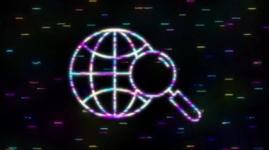 Sosyal medya hatası simgesi. Telefon ikonu. Dijital iletişim. Sohbet balonu. Hareket grafikleri.