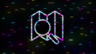 Web tasarımı için seyahat simgesini ayarla. İş ikonu. Hareket grafikleri.