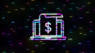 Para, finans ve ödemeler. Ana hatlı web simgesini ayarla. Hareket grafikleri.