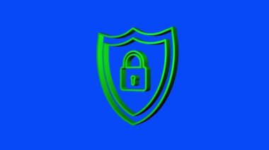 Veri koruma veri merkezi. İnternet teknolojisi. Bilgi teknolojisi. Hareket grafikleri.