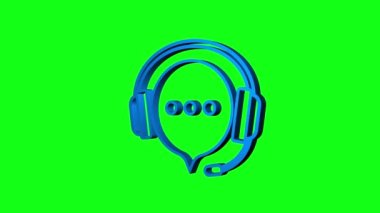 Düz stil müzik ikonu. Müzik, ses, plak ikonu. Hareket grafikleri.