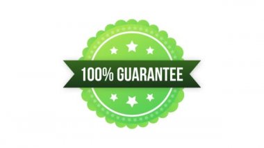 Kurdele 100 altın garantili. Bayrak satışı. İş çevresi. Onay simgesi. Hareket grafikleri.