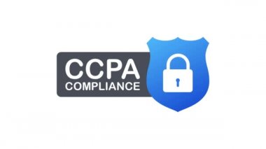 CCpa, her amaç için harika bir tasarım. Güvenlik simgesi. İnternet sitesi bilgileri. İnternet güvenliği. Veri koruması. Hareket grafikleri.