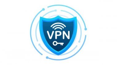 Güvenli VPN bağlantı konsepti. Sanal özel ağ bağlantı genel görünümü. Hareket grafikleri.