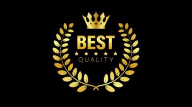 Defne ile en iyi kalite altın tabela. Hareket grafikleri.