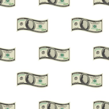 Para kalıbı beyaz arka planda izole edildi. Vektör illüstrasyonu.