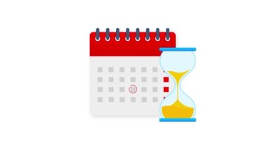 Takvim ve saat simgesi. Duvar takvimi. Önemli. Randevu tarihi. Hareket grafikleri.