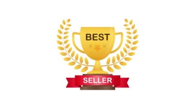 En çok satan rozet. En çok satan Altın Etiket. Perakende kartı. Hareket grafikleri